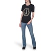 image:imageKarl Lagerfeld Womens Short Sleeve Soft Everyday Logo TShirtBlack