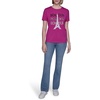 image:imageKarl Lagerfeld Womens Short Sleeve Soft Everyday Logo TShirtBright Jewel Pink