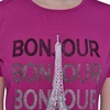image:imageKarl Lagerfeld Womens Short Sleeve Soft Everyday Logo TShirtBright Jewel Pink