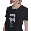 image:imageKarl Lagerfeld Womens Short Sleeve Soft Everyday Logo TShirtNew Black