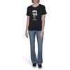 image:imageKarl Lagerfeld Womens Short Sleeve Soft Everyday Logo TShirtNew Black