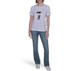image:imageKarl Lagerfeld Womens Short Sleeve Soft Everyday Logo TShirtNew White