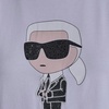 image:imageKarl Lagerfeld Womens Short Sleeve Soft Everyday Logo TShirtNew White