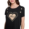 image:imageKarl Lagerfeld Womens Short Sleeve Soft Logo TShirt DressBlack