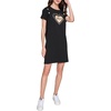 image:imageKarl Lagerfeld Womens Short Sleeve Soft Logo TShirt DressBlack