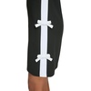 image:imageKarl Lagerfeld Womens Short Sleeve Square Neck Bow Embellished Shift Mini DressBlackSoft White