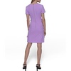 image:imageKarl Lagerfeld Womens Short Sleeve Square Neck Bow Embellished Shift Mini DressIris