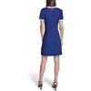 image:imageKarl Lagerfeld Womens Short Sleeve Square Neck Bow Embellished Shift Mini DressMaritimeSoft White