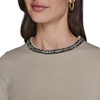 image:imageKarl Lagerfeld Womens Short Sleeve Stretchy Sweater DressBirch