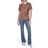 image:imageKarl Lagerfeld Womens Short Sleeve Trendy Dangle Pin Bling Sparkle TShirtVicuna