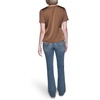 image:imageKarl Lagerfeld Womens Short Sleeve Trendy Dangle Pin Bling Sparkle TShirtVicuna