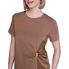 image:imageKarl Lagerfeld Womens Short Sleeve Trendy Dangle Pin Bling Sparkle TShirtVicuna