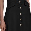 image:imageKarl Lagerfeld Womens Short Sleeve V Neck Scuba Crepe Fit amp Flare Wear to Work DressBlack