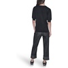 image:imageKarl Lagerfeld Womens Short Sleeve VNeck Crystal Button SweaterBlack