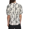image:imageKarl Lagerfeld Womens Short Sleeve VNeck Whimsical All Over Floral Lace BlouseBisque