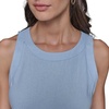 image:imageKarl Lagerfeld Womens Sleeveless Jewel Neck Belted Aline Midi DressChambray Blue