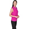 image:imageKarl Lagerfeld Womens Sleeveless Novelty BlouseBright Jewel Pink