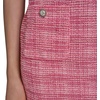 image:imageKarl Lagerfeld Womens Sleeveless Round Neck Aline Tweed Mini DressHot PinkSoft White