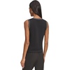 image:imageKarl Lagerfeld Womens Sleeveless Round Neck Knit BlouseBlack