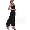image:imageKarl Lagerfeld Womens Sleeveless Scoop Neck Belted Aline Midi DressBlack