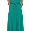 image:imageKarl Lagerfeld Womens Sleeveless Scoop Neck Belted Aline Midi DressVivid Green