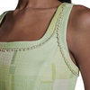 image:imageKarl Lagerfeld Womens Sleeveless Square Neck Faux Tweed a Line DressTea GreenSoft White Multi
