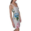 image:imageKarl Lagerfeld Womens Sleeveless Square Neck Tweed Aline Mini DressSoft WhiteFrench Blue Combo