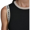 image:imageKarl Lagerfeld Womens Sleeveless Sweater with Classic Karl Logo ArmholesBlackBisque