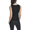 image:imageKarl Lagerfeld Womens Sleeveless Sweater with Classic Karl Logo ArmholesBlackBisque