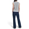 image:imageKarl Lagerfeld Womens Sleeveless VNeck Classic Sweater VestSoft WhiteNaval Academy