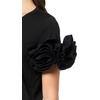 image:imageKarl Lagerfeld Womens Soft Crew Neck Essential Ruffle Sleeve TShirtBlack