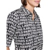 image:imageKarl Lagerfeld Womens Soft Everyday BlouseBlackSoft White