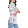 image:imageKarl Lagerfeld Womens Soft Everyday BlouseWhiteBlk Multi