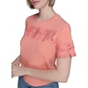 image:imageKarl Lagerfeld Womens Soft Everyday Essential Casual TShirtFusion Coral
