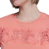 image:imageKarl Lagerfeld Womens Soft Everyday Essential Casual TShirtFusion Coral