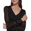 image:imageKarl Lagerfeld Womens Soft Everyday Knit BlouseBlack