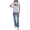 image:imageKarl Lagerfeld Womens Soft Everyday Logo Casual TShirtWhite