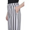 image:imageKarl Lagerfeld Womens Soft Everyday Striped Casual PantSoft WhiteBlack