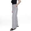 image:imageKarl Lagerfeld Womens Soft Everyday Striped Casual PantSoft WhiteBlack