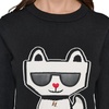 image:imageKarl Lagerfeld Womens Soft Everyday SweaterBlack