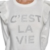 image:imageKarl Lagerfeld Womens Soft Everyday SweaterSoft White