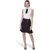 image:imageKarl Lagerfeld Womens Soft Suiting KneeLength SkirtBlack