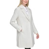 image:imageKarl Lagerfeld Womens Solid Texture Wool Classic One Button BlazerWhite