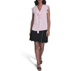 image:imageKarl Lagerfeld Womens Spring Essential Blouse with Rosette and Ruffle DetailsBallet Slipper