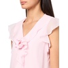image:imageKarl Lagerfeld Womens Spring Essential Blouse with Rosette and Ruffle DetailsBallet Slipper