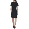image:imageKarl Lagerfeld Womens Square Neck Shortsleeve Above The Knee Shift DressBlack