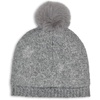 image:imageKarl Lagerfeld Womens Star Power Faux Fur BeanieHeather Granite