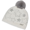 image:imageKarl Lagerfeld Womens Star Power Faux Fur BeanieIvory