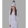 image:imageKarl Lagerfeld Womens Star Power Faux Fur BeanieIvory