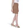 image:imageKarl Lagerfeld Womens Straight Button Detail Essential Classic SkirtVicuna